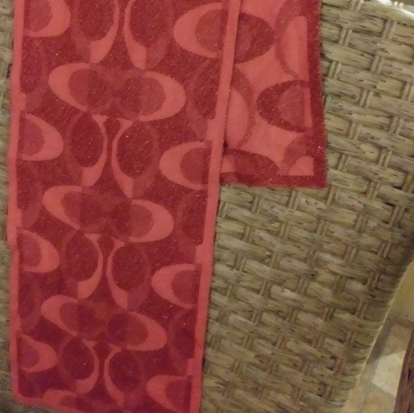  Coach Wool Blend Scarf - Picture 2 of 3